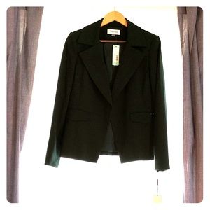 Calvin Klein Open Drape Blazer Size 12 NWT